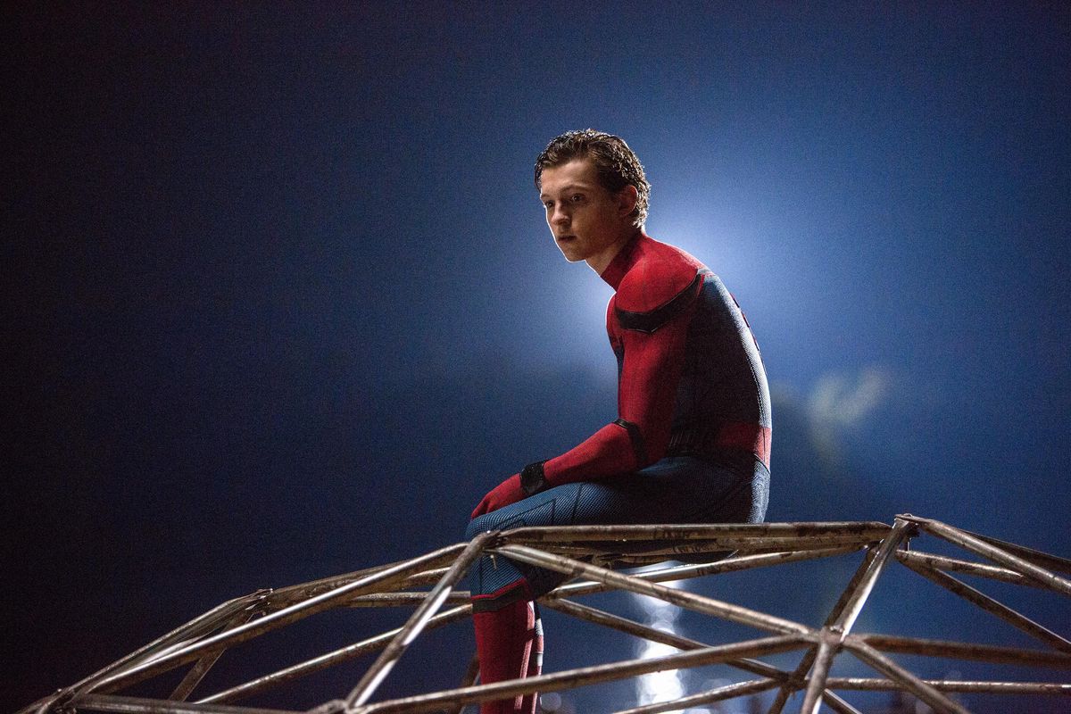 Tom Holland stars as Spider-Man in Columbia Pictures' "Spider-Man: Homecoming." (Chuck Zlotnick/Columbia Pictures) (Chuck Zlotnick/Columbia / TNS)