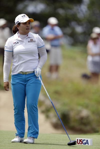 Inbee Park shot a 68 Friday and leads the U.S. Women’s Open. (Associated Press)