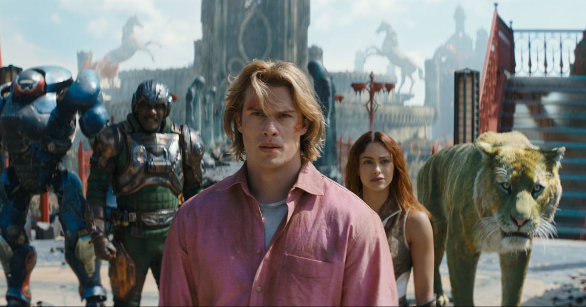 Movie review: Nicholas Galitzine the He-Man for the job in ‘Masters of the Universe’