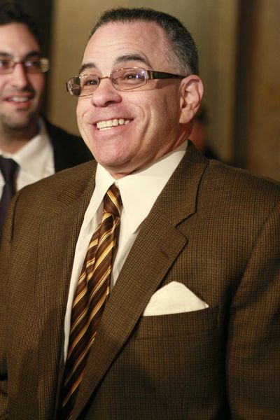 John “Junior” Gotti speaks to reporters after leaving Manhattan federal court Tuesday in New York.  (Associated Press)