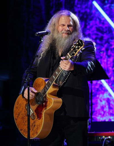 Jamey Johnson performs onstage at the Class of 2023 Medallion Ceremony at Country Music Hall of Fame and Museum on Oct. 22, 2023, in Nashville, Tennessee. (Terry Wyatt/Getty Images for Country Music Hall of Fame and Museum/TNS)  (Terry Wyatt/Getty Images North America/TNS)