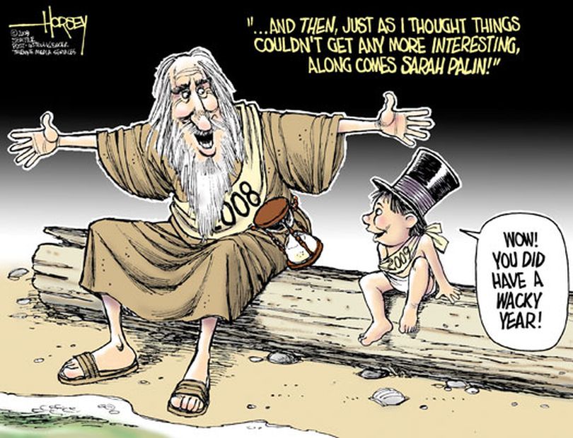 Cartoon Credits: David Horsey, davidhorsey.com, Seattle Post Intelligencer (The Spokesman-Review)
