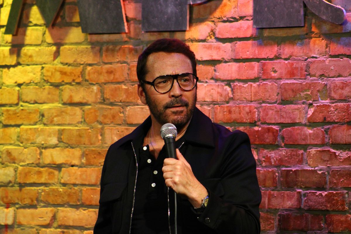 Jeremy Piven performs standup comedy in Miami, Fla. Piven will take the Bing Crosby Theater stage on Sunday.  (Courtesy of Ted Castillo)