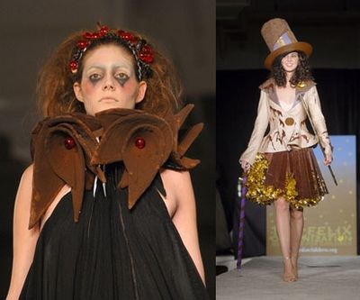 mmmm...a wardrobe made out of chocolate...