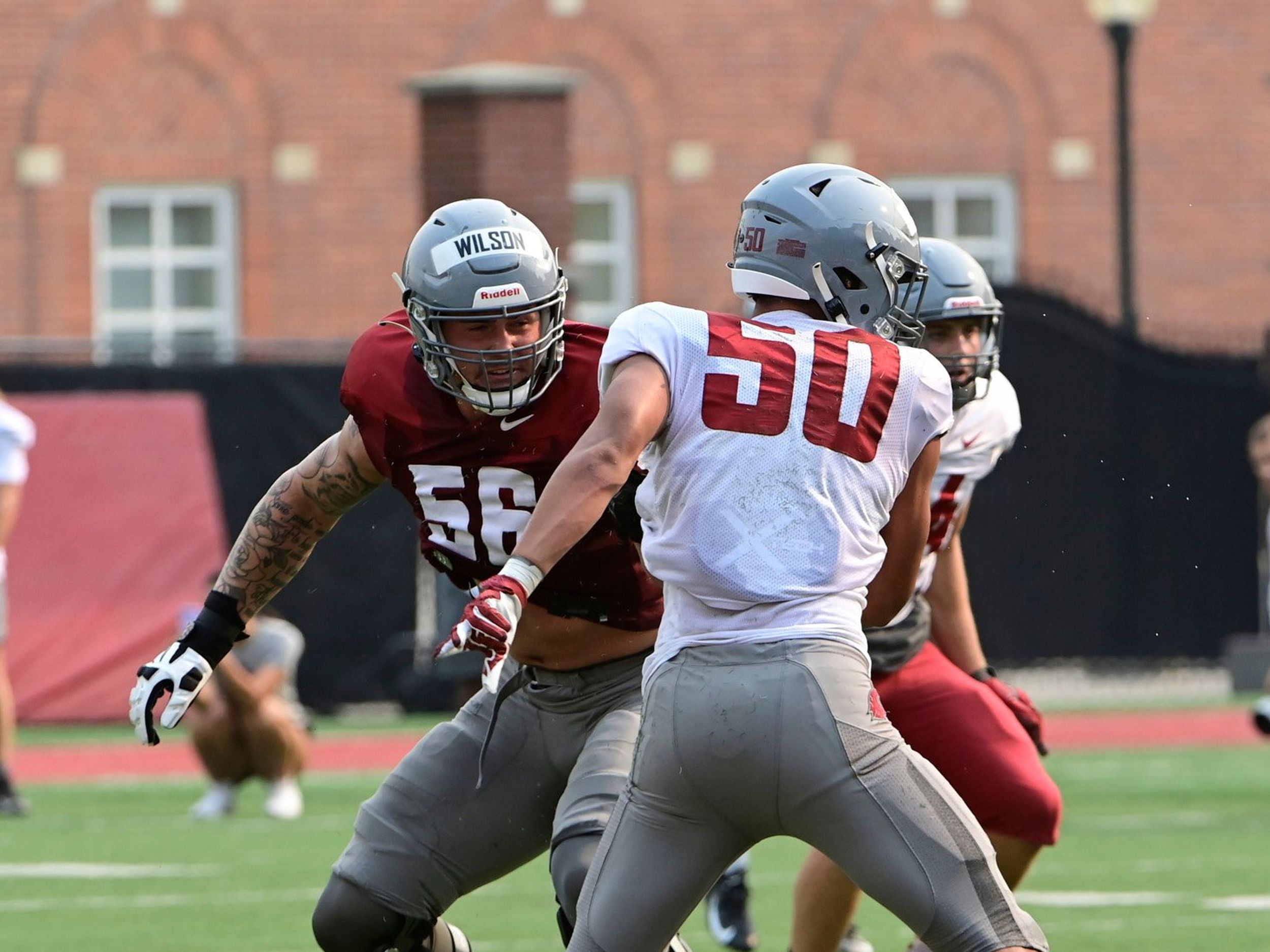 Washington State offensive tackle Jack Wilson joins Cougars' basketball  program | The Spokesman-Review