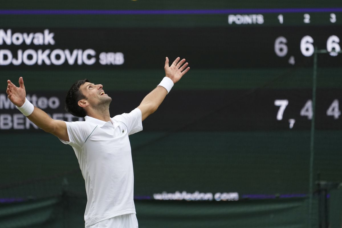 Wimbledon tennis 2021 - Novak Djokovic roars back to beat