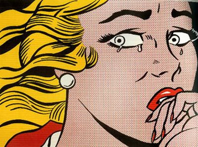 
Crying Girl, 1963, print by Roy Lichtenstein
 (Copyright Estate of Roy Lichtenstein / The Spokesman-Review)