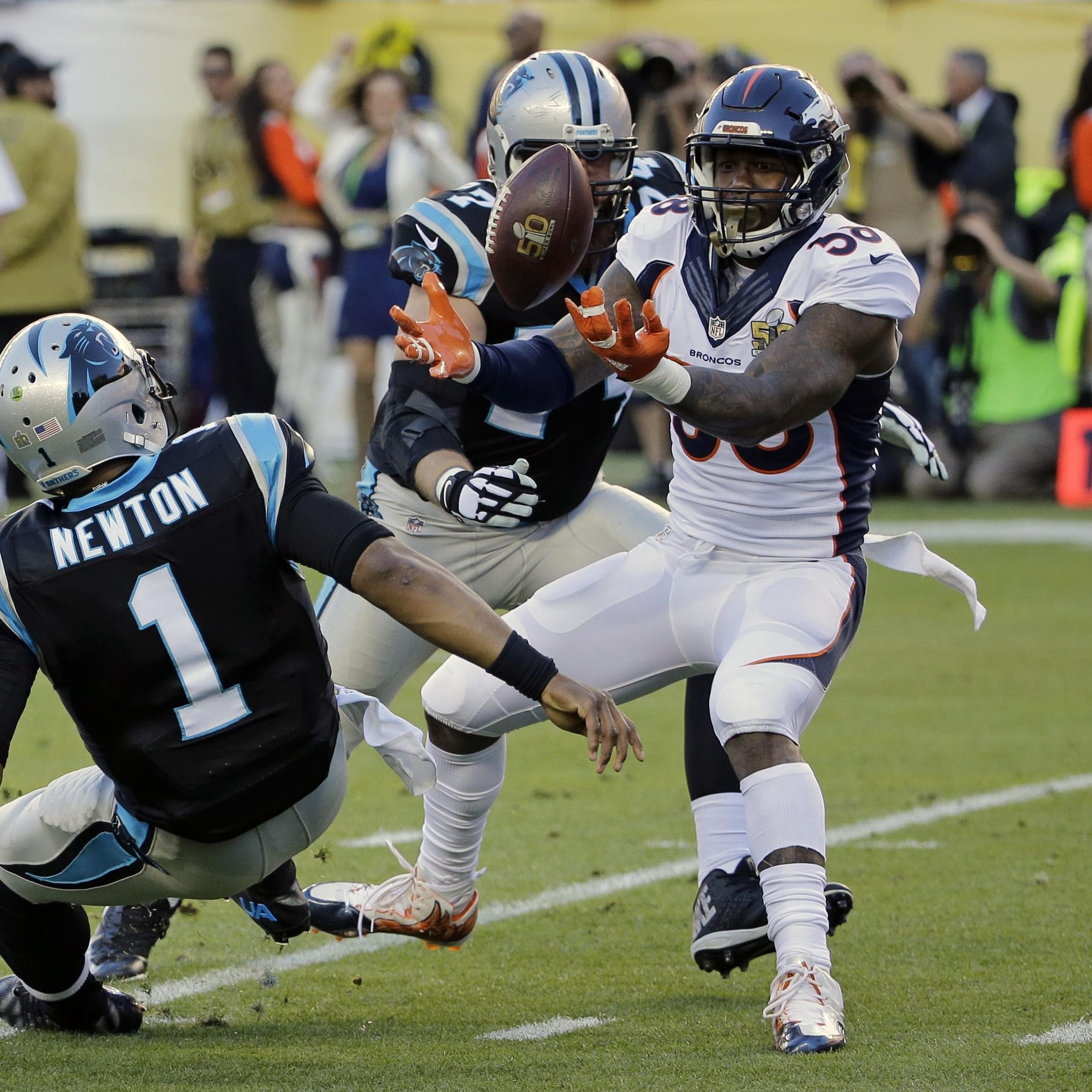 Denver Broncos slam Cam Newton, Carolina Panthers to win Super