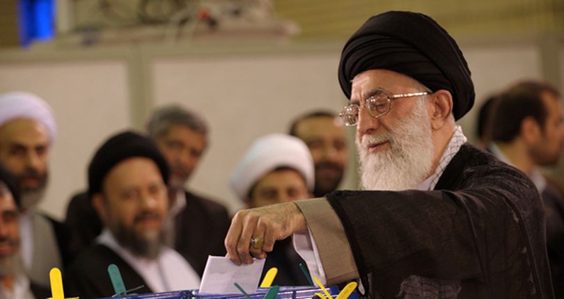 Ayatollah Ali Khamenei's hold on power appears to be under threat [AFP] (The Spokesman-Review)