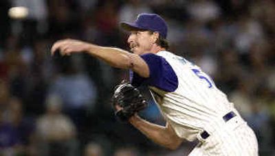 
Arizona Diamondbacks owe pitcher Randy Johnson $16 million next year. 
 (Associated Press / The Spokesman-Review)