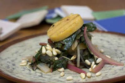 
Swiss Chard comes in many varieties and is identified by its large, form leaves.Associated Press
 (Associated Press / The Spokesman-Review)