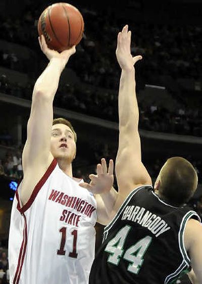 
Aron Baynes and the Cougars are headed to the Sweet 16. 
 (CHRISTOPHER ANDERSON / The Spokesman-Review)