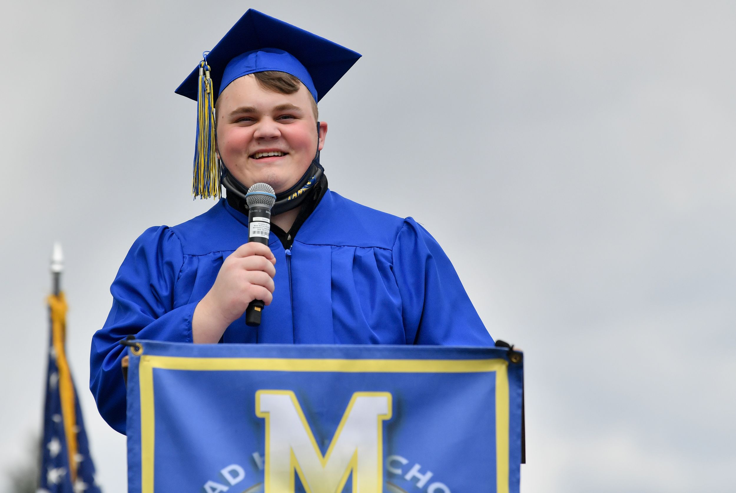 A special graduation for Mead High School senior Jaden Baer. April 22
