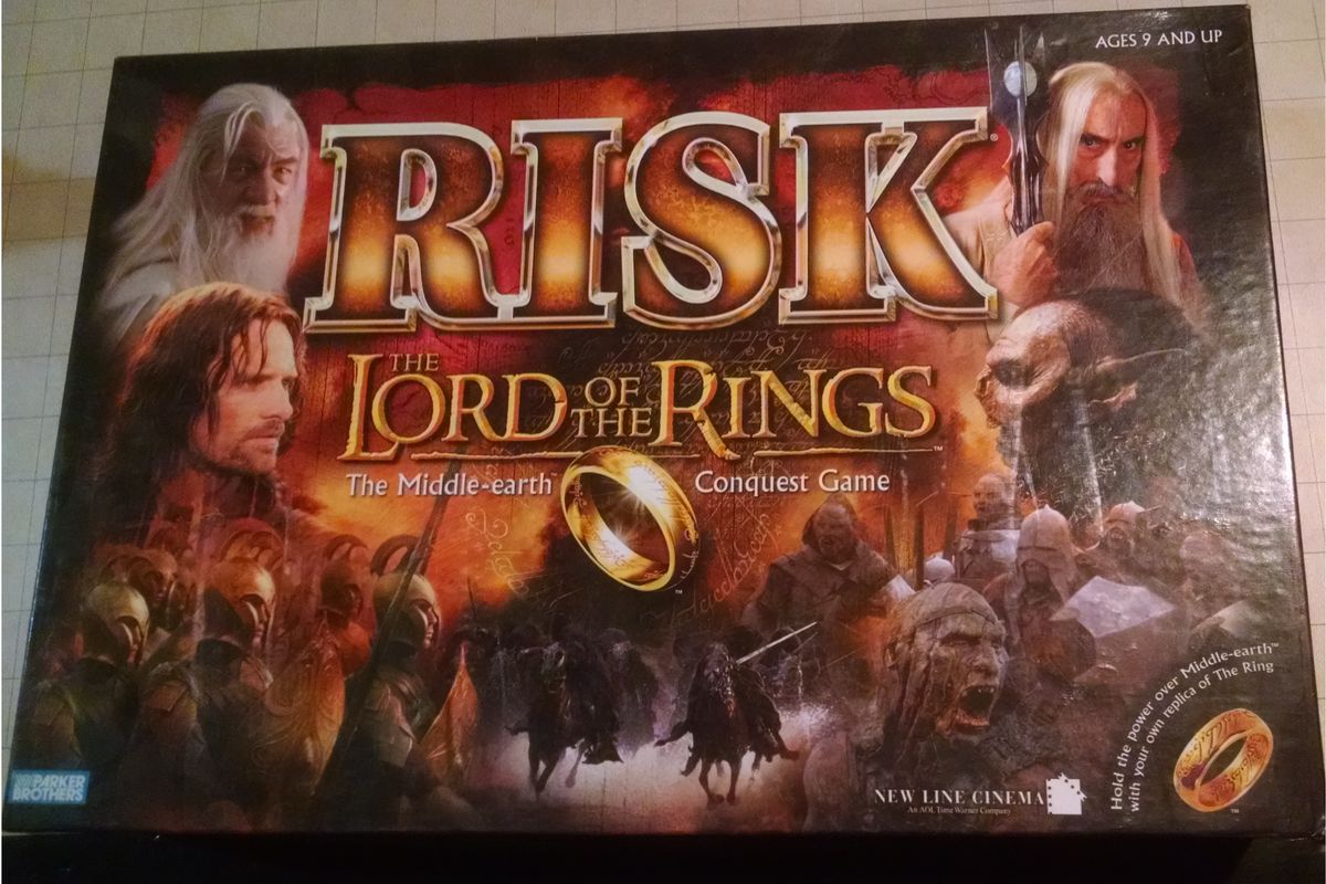 Risk: Lord of the Rings, box (Andrew Smith)