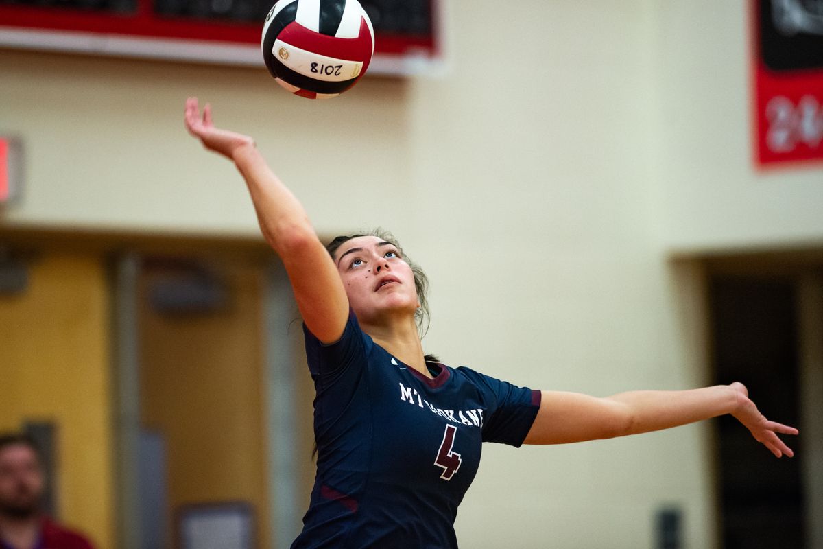Mt. Spokane senior Tia Allen is the reigning state 3A volleyball player of the year.  (Libby Kamrowski)