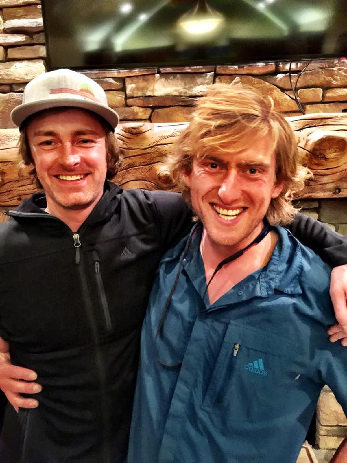 Mountain climbers Jess Roskelley of Spokane, left, and Benjamin Erdmann of Alaska. (Jordan Roskelley)
