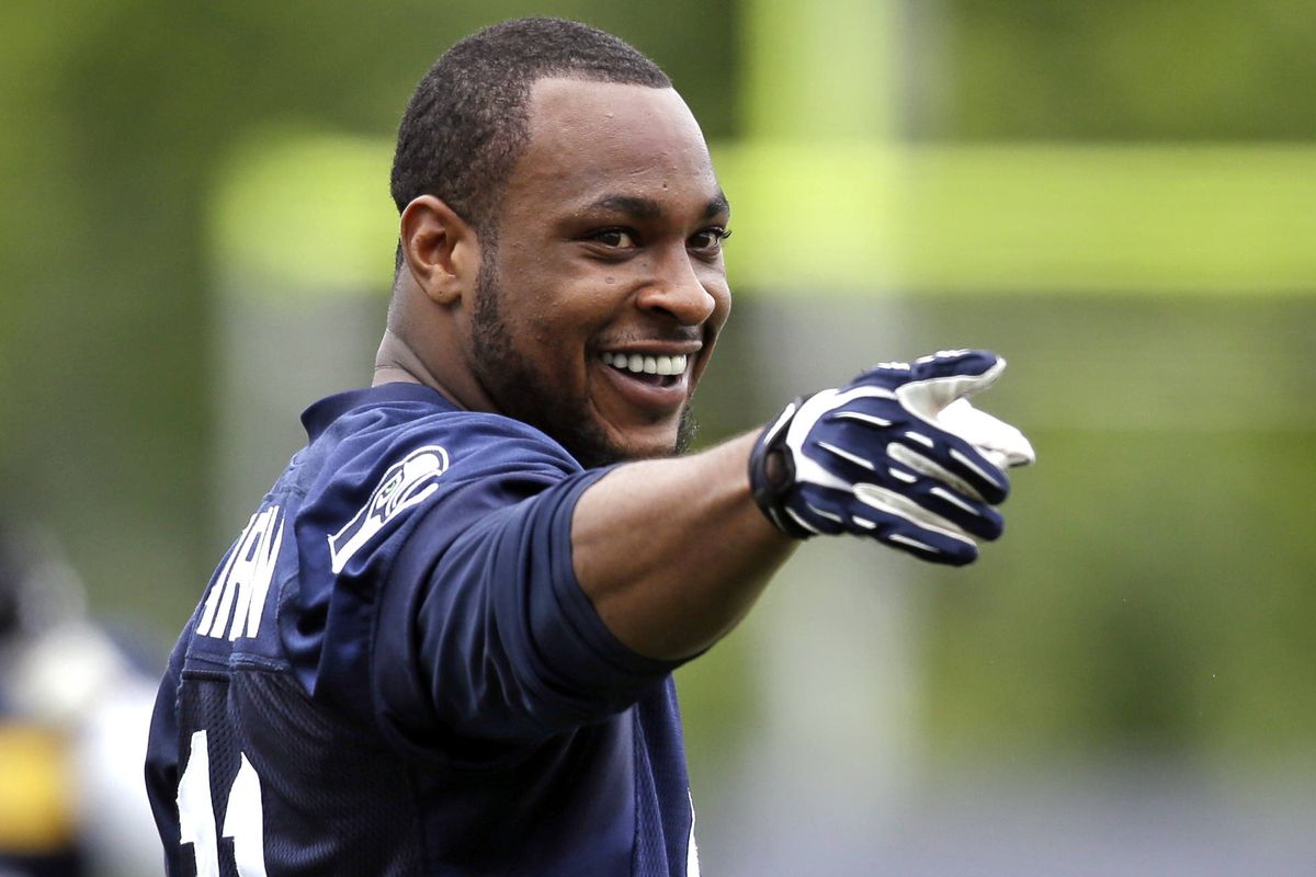“This is the best I’ve felt in a long, long time,” Seahawks receiver Percy Harvin says. (Associated Press)