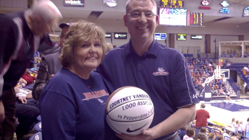 Jan and Bill Vandersloot -- proud parents of Gonzaga women's basketball star Courtney Vandersloot -- took charge of the 