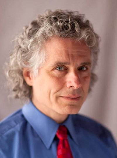 Steven Pinker emphasizes that society is doing something right.