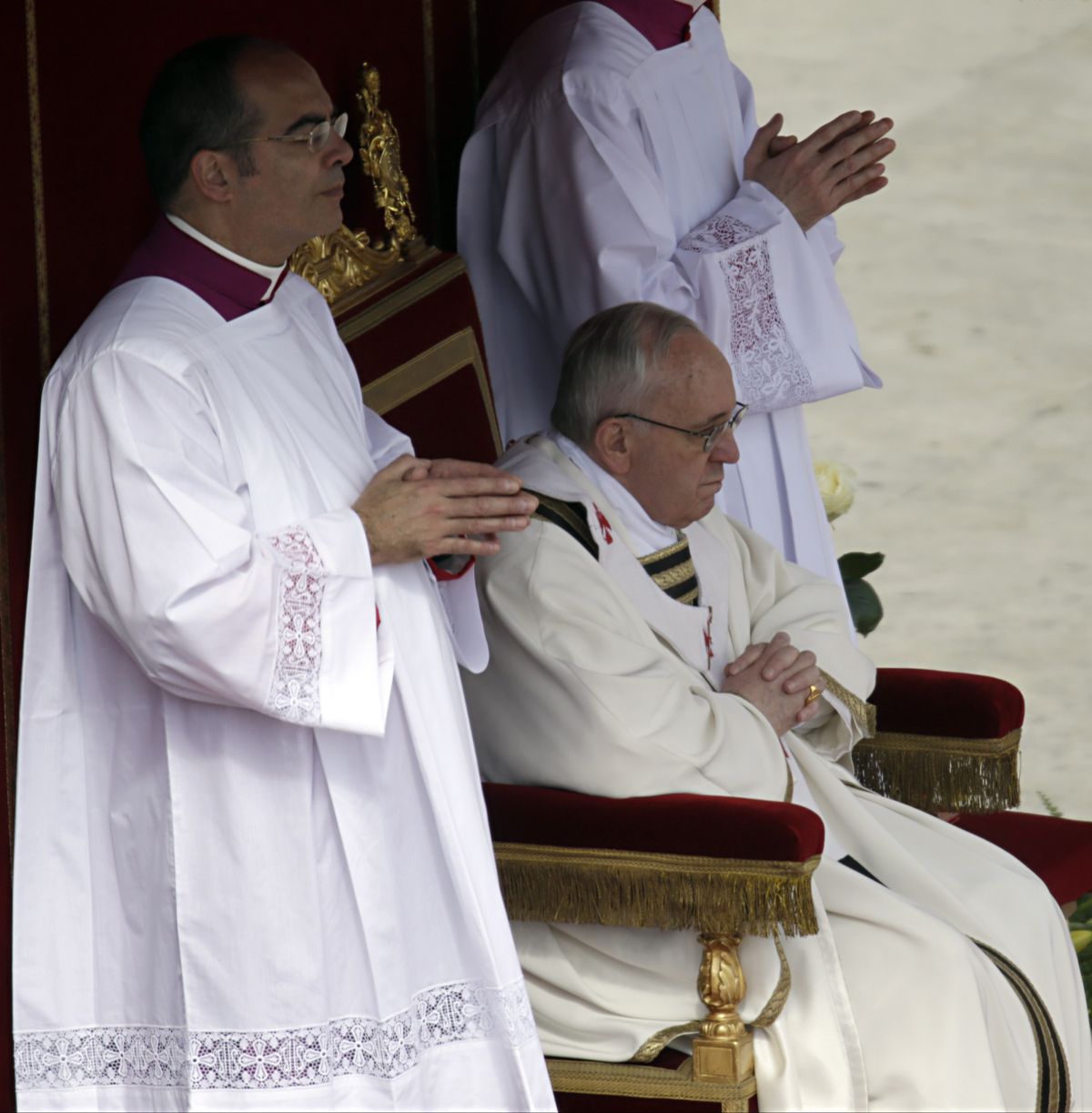 Pope Francis celebrates his installation Mass in St. Peter