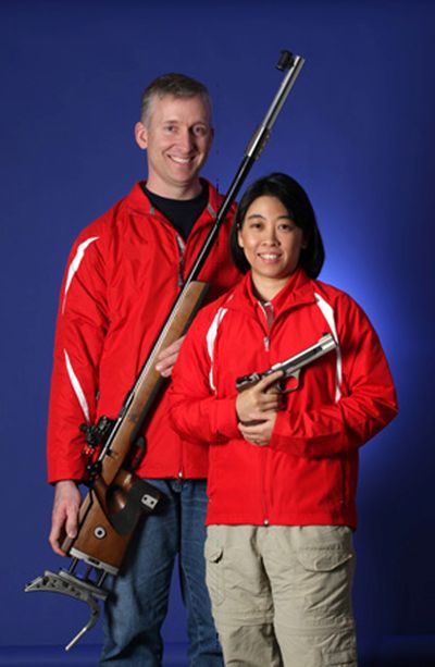 Olympians Eric and Sandra Uptagrafft (Courtesy photo)