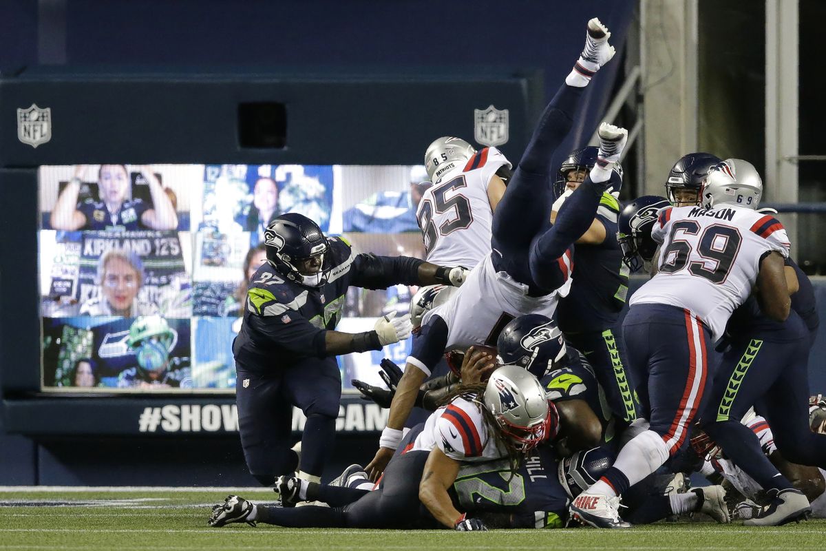 The Great Escape: Seahawks stuff Cam Newton on final play, beat Patriots 35- 30