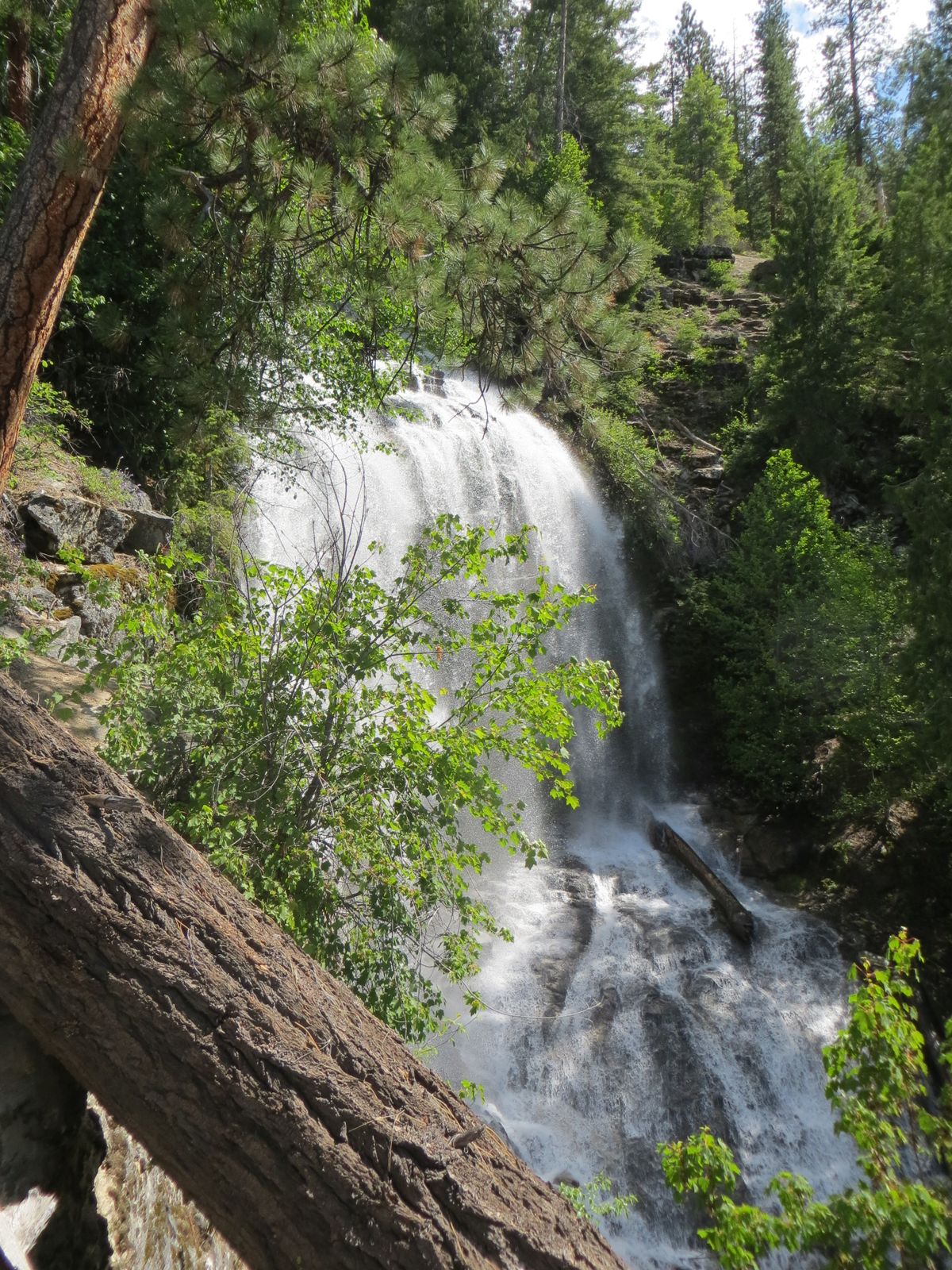 Silver Falls on the Entiat Ranger District of the Okanogan-Wenatchee National Forest. (Patrick Herman / U.S. Forest Service)