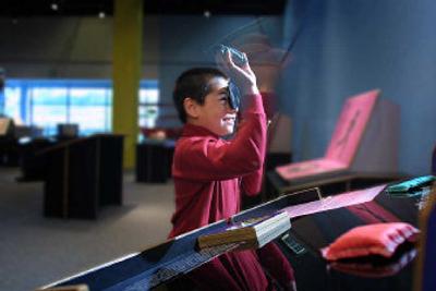 
A pair of traveling exhibits, Brain Matters and Brain Teasers 2, open at Mobius Kids on Saturday. 
 (Oregon Museum of Science and Industry / The Spokesman-Review)