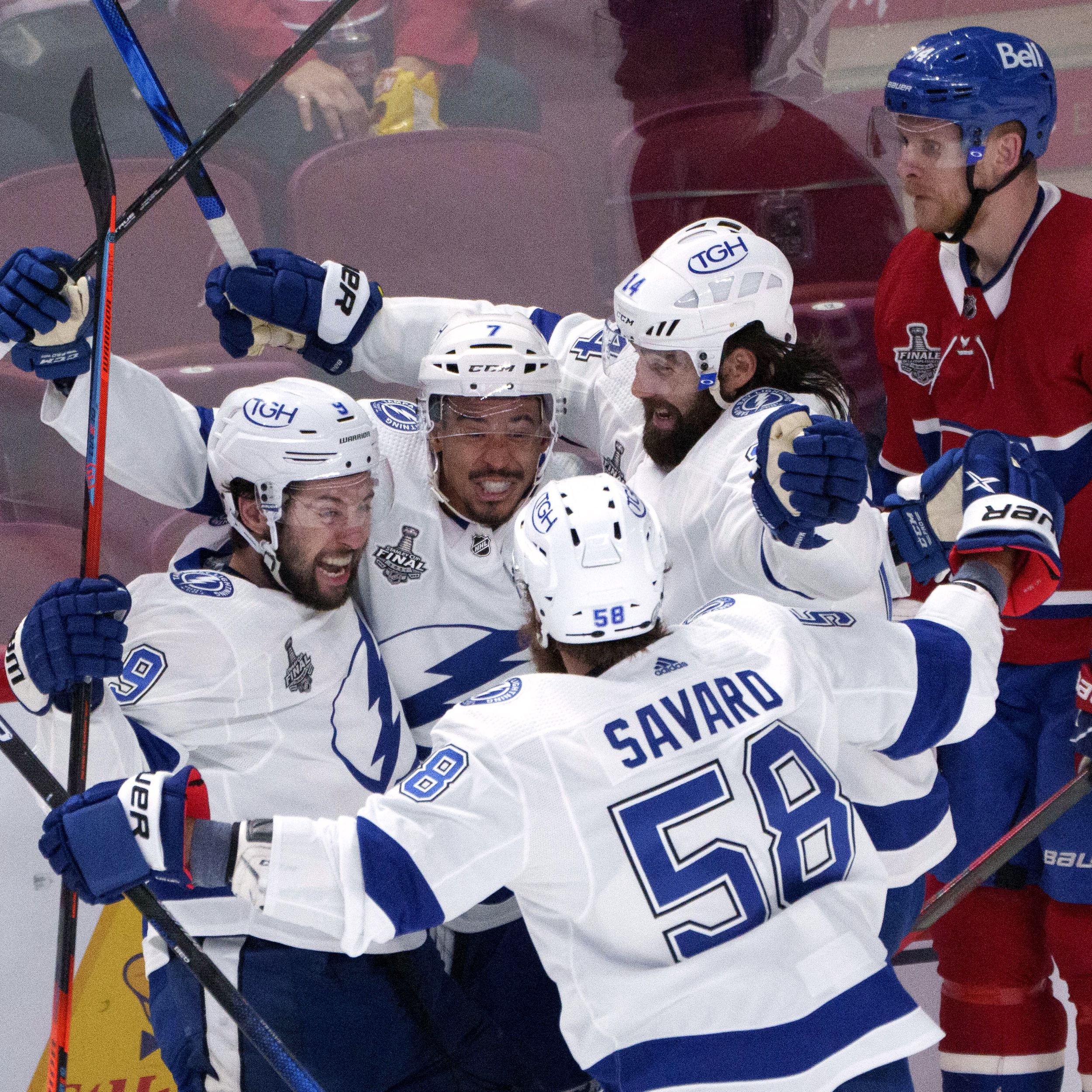 Lightning defeat Habs to clinch back-to-back Stanley Cup titles, 3rd in  franchise history