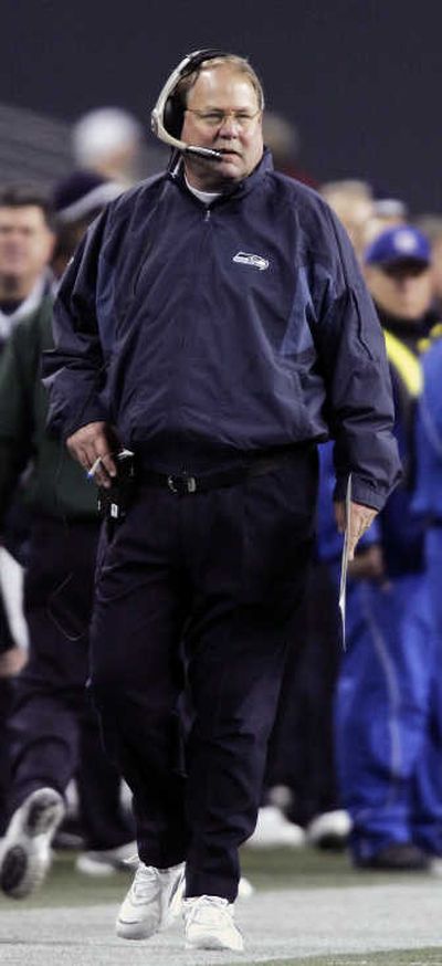 
Mike Holmgren will lead the Seahawks into San Francisco today. Associated Press
 (Associated Press / The Spokesman-Review)