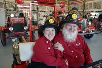 
Carolyn and Robert Green have opened Fire Memories Inc., a museum on Jennings Road near Cheney. 
 (Photos by DAN PELLE / The Spokesman-Review)