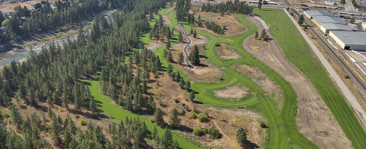 The Course, a new cross country running park in Spokane Valley, is shown Tuesday, Oct. 28, 2025 where it is ready for its first event this weekend, the WCC Men