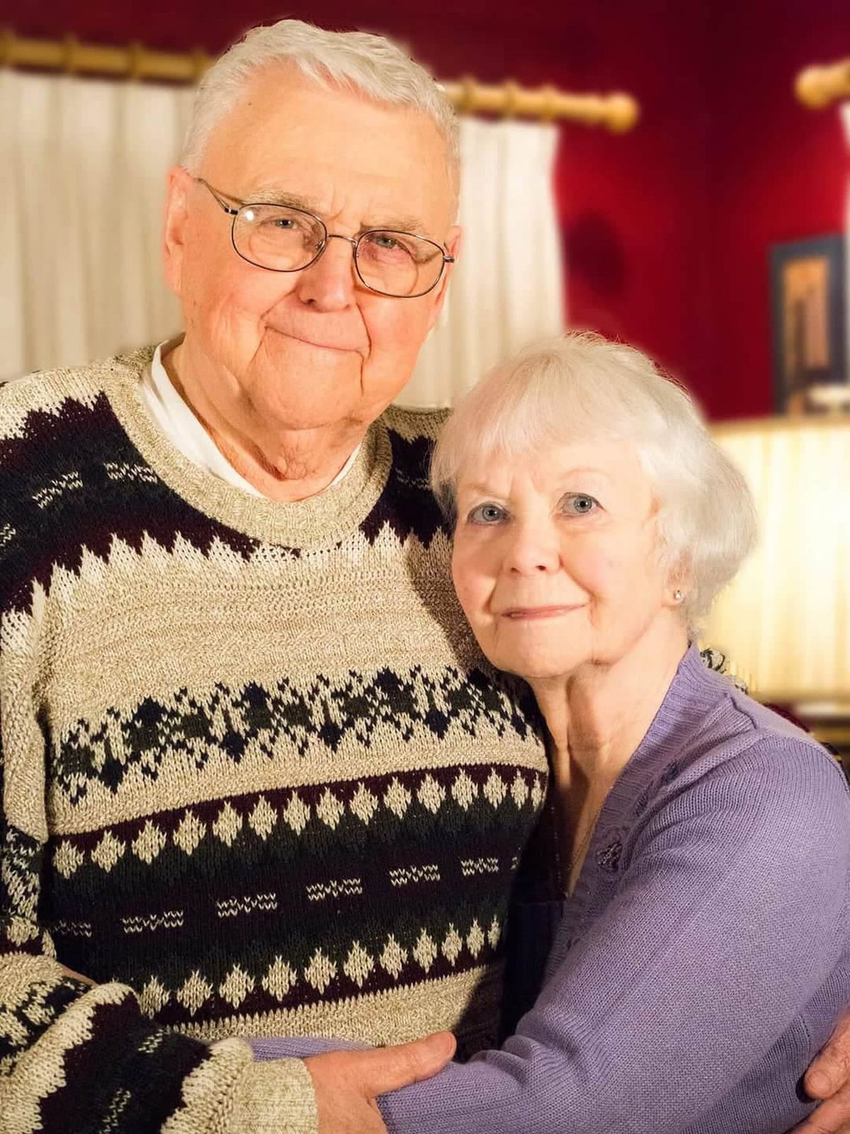 Charles “Chuck” and Shirley Ailie have both contracted COVID-19 and are quarantined at home with a range of  (Courtesy of Stacey Ailie)