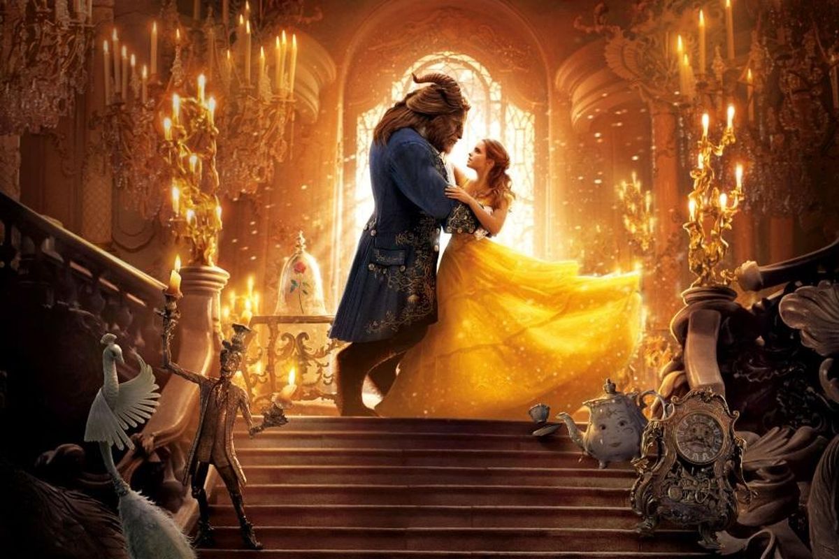 Emma Watson and Dan Stevens in Disney’s “Beauty and the Beast.” (Walt Disney Pictures)