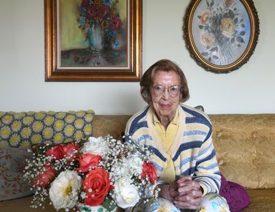 Virginia Stephan  turned 100 years old on Sept. 15. She still lives in her own home, drives and never misses an episode of “The Bold and the Beautiful.” (Dan Pelle / The Spokesman-Review)