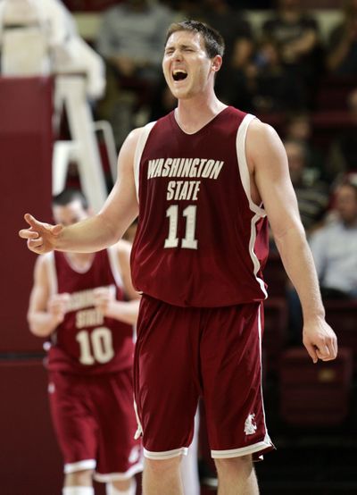 Aron Baynes played for Washington State from 2005-09. (Associated Press)