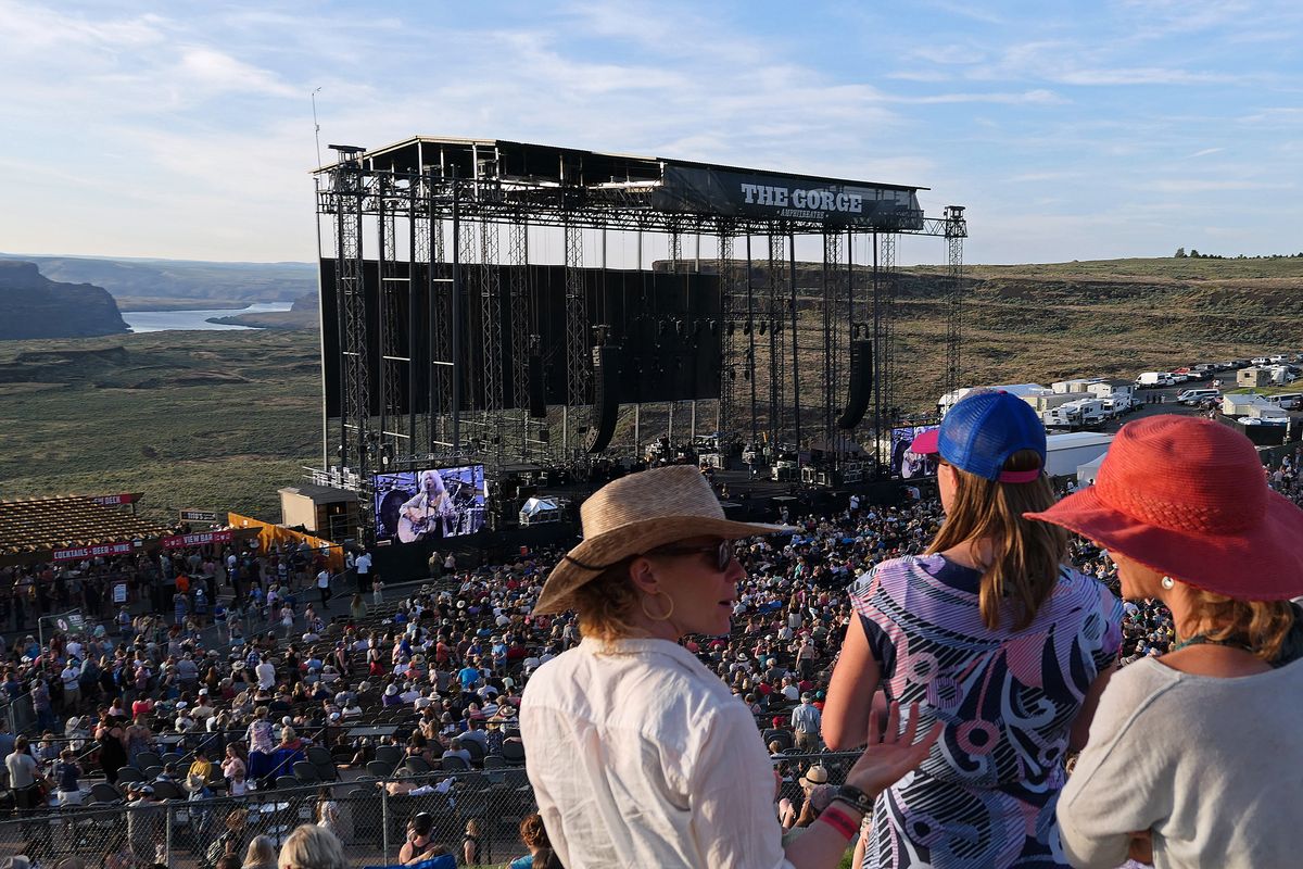 The Gorge Amphitheatre overlooks the Columbia River in Central Washington.   (John Nelson)