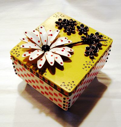 A hand-crafted embellished box created by Sherry Woodward.Photo courtesy of artist (Photo courtesy of artist / The Spokesman-Review)
