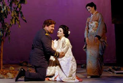 
Todd Geer and Christina Major will play Pinkerton and  Butterfly in the Opera Plus! production of 