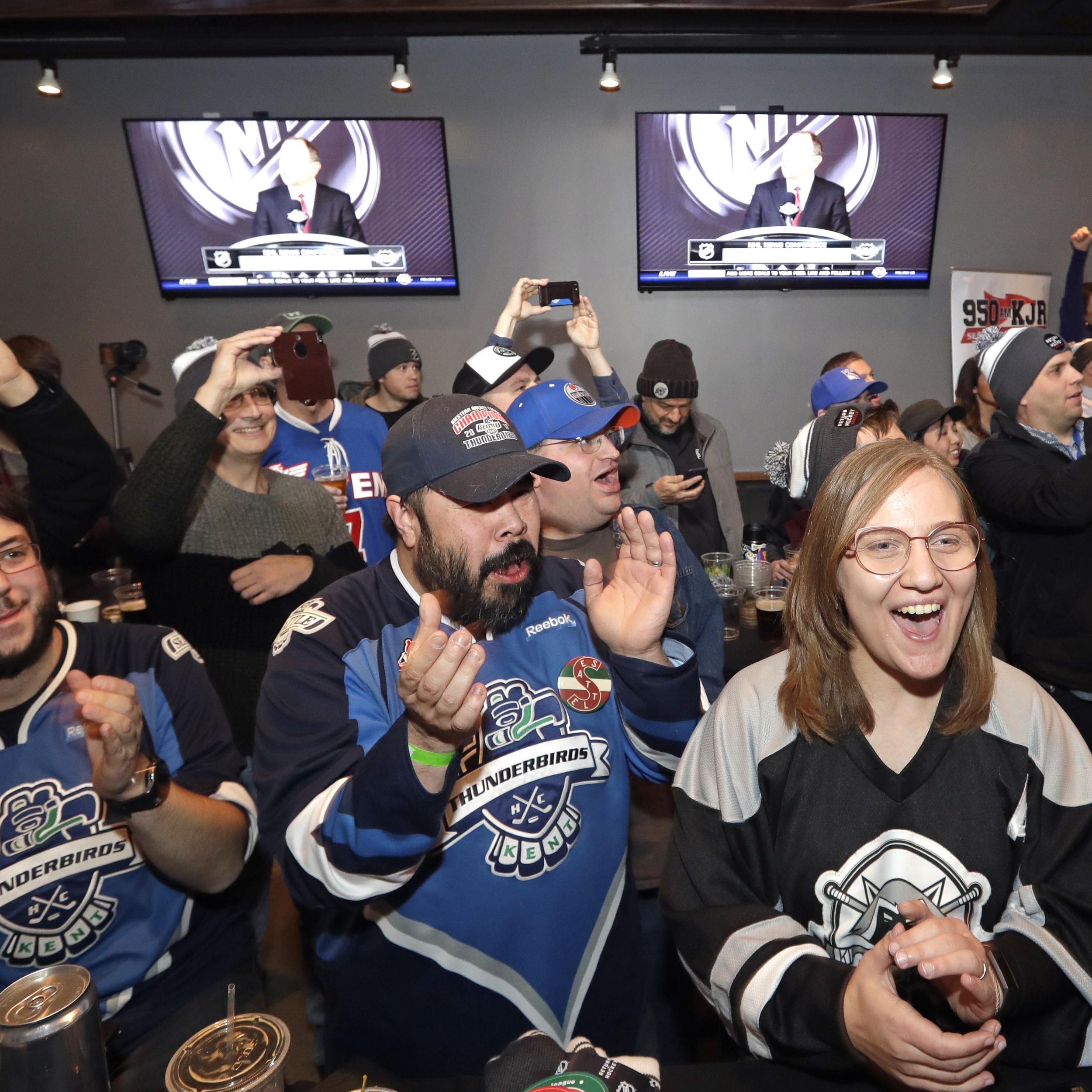 Fans get their hands on the first official Seattle Kraken jerseys