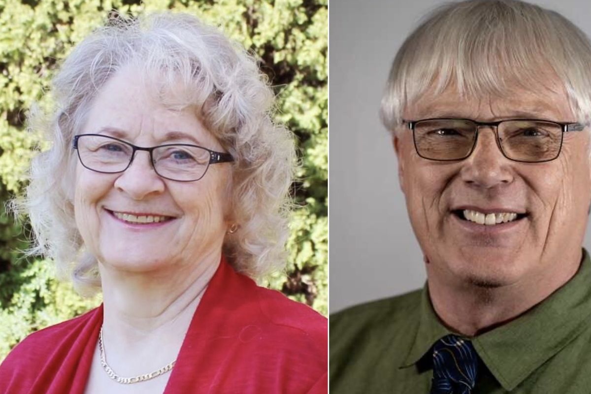Spokane City Councilwoman Laura Padden, left, faces Brad Hohn in the November election. (Courtesy)