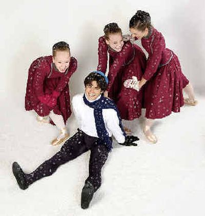 
Nathan Driftmeyer, Kjersti Cubberley, Leyna Swoboda and Mimi Duncan appear in Theatre Ballet of Spokane's production of 