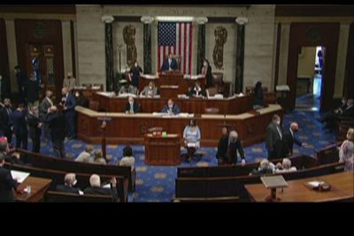 Some Republicans on Capitol Hill were in revolt Wednesday after the Capitol's attending physician sent a memo informing members that masks would again have to be worn inside the House at all times. 