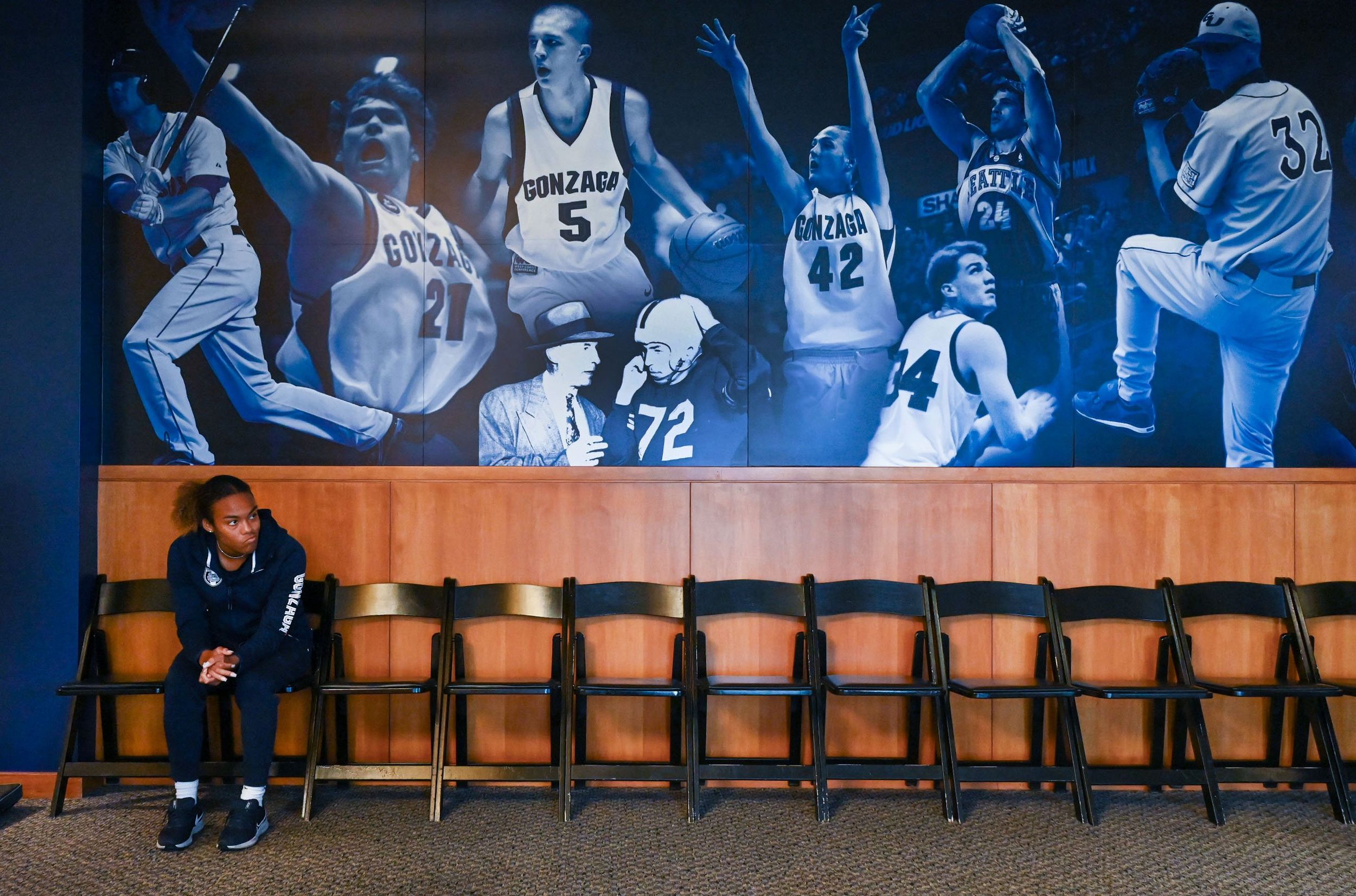 Gonzaga women's soccer team NCAA watch party Nov. 6, 2023 The
