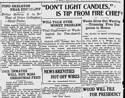 From the Dec. 24, 1919 Spokane Daily Chronicle. (S-R archives)