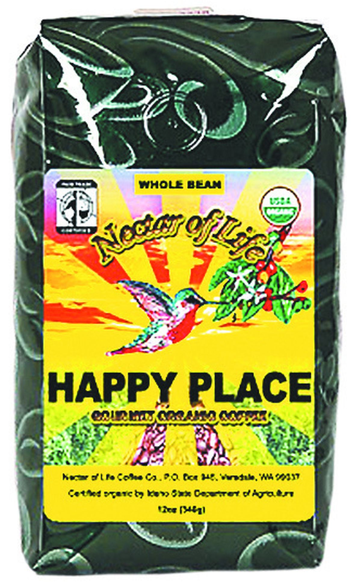 Nectar of Life’s Happy Place coffee.