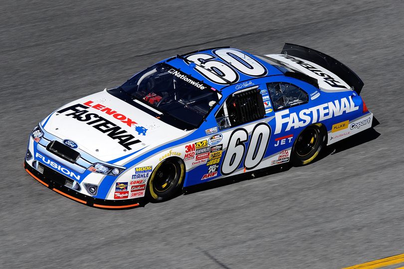 No. 60 Fastenal Ford Fusion driven by Carl Edwards in the NASCAR Nationwide Series. (Photo courtesy of Getty Images for NASCAR)