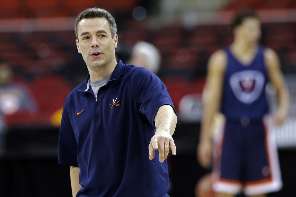 Virginia head coach Tony Bennett has led the ACC champion Cavaliers to the NCAA tournament for the second time in five years. (Associated Press)