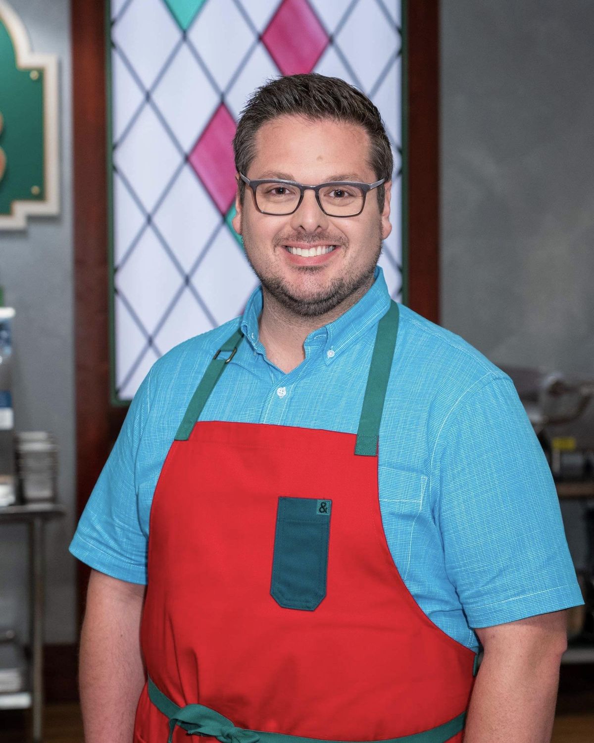 Spokane chef Ricky Webster competed Monday night on Food Network’s “Christmas Cookie Challenge.” (Courtesy of Food Network)