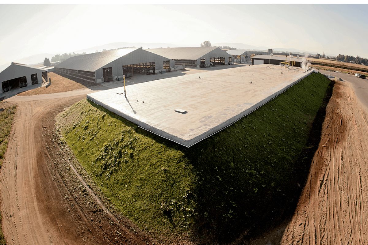 Edaleen Dairy in Lynden has implemented a variety of sustainable practices. (Dairy Farmers of Washington)